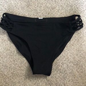 Lululemon black bikini bottoms